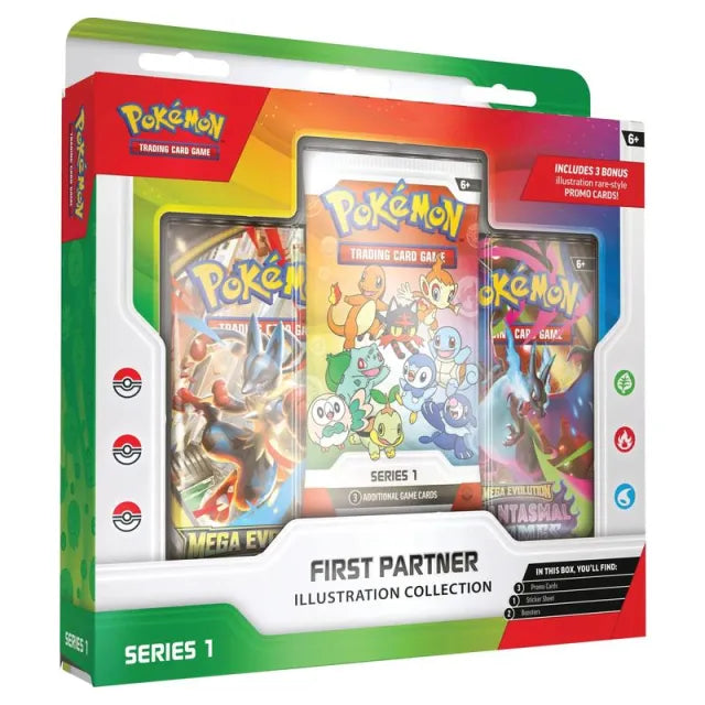 Pokémon 1st Partner Illustration Collection Box [The Pokemon Company] (Pre-Order)